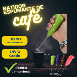 Batidor Espumadera de Cafe Manual